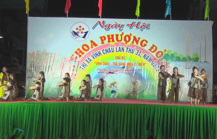 Vĩnh Châu: Khai mạc hội thi Hoa phượng đỏ năm 2023